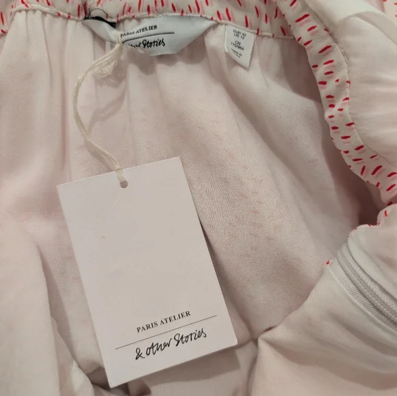 NWT & Other Stories Open Back Dress - Picture 12 of 14